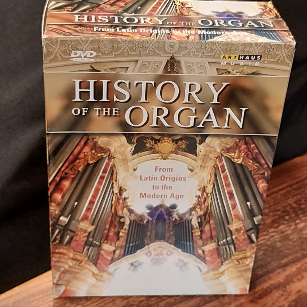 Arthaus Musik History of the Organ 4 DVD Box Set Documentary 107508 Germany